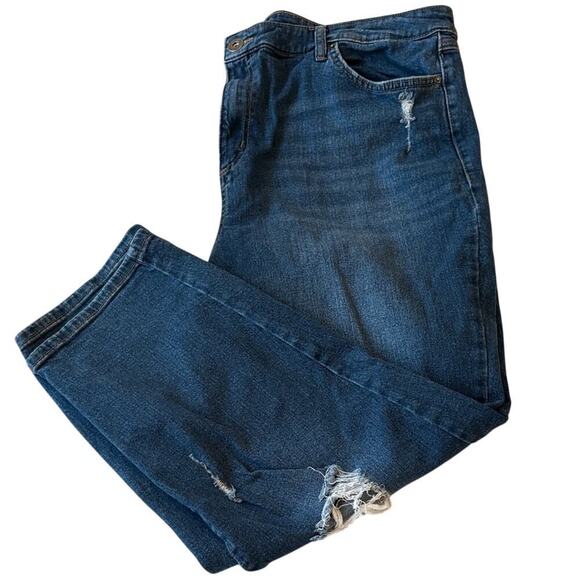 I.N.C. Women's Distressed Blue Jeans 18W - Picture 9 of 9